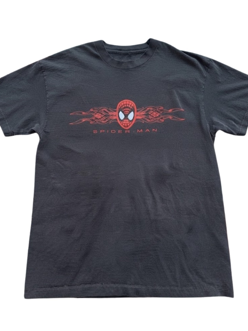 Unisex Tee Shirt | Black T‑Shirt with Red Spider Graphic